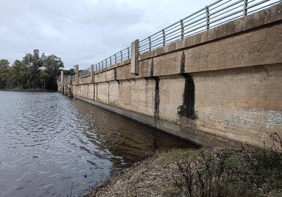 Estado del embalse el 1 de enero