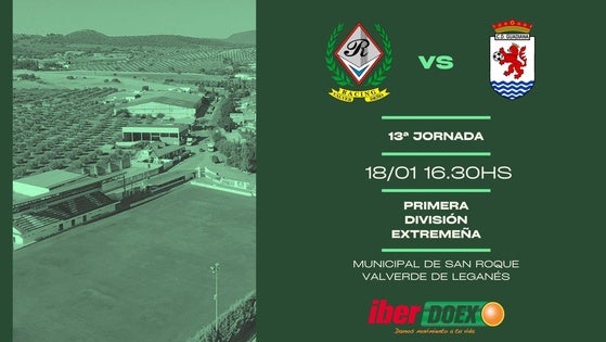Partidazo esta tarde en el Municipal de San Roque