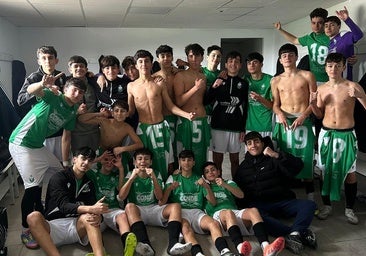 Los cadetes celebran el triunfo