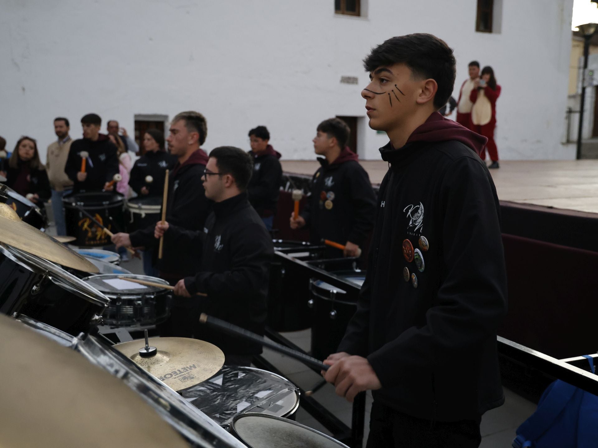 Tamborada de inicio del Carnaval