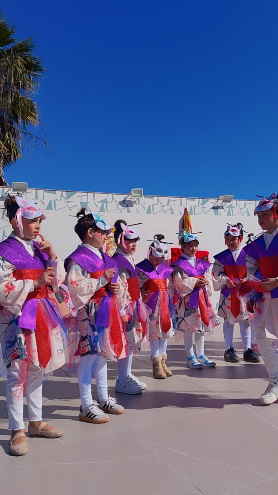 Carnaval en el Colegio Cristo Crucificado