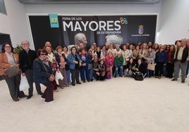 Protagonistas valverdeños de la visita