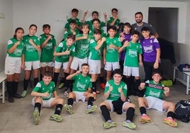 Celebración de la victoria de los infantiles