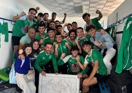 Celebración del triunfo