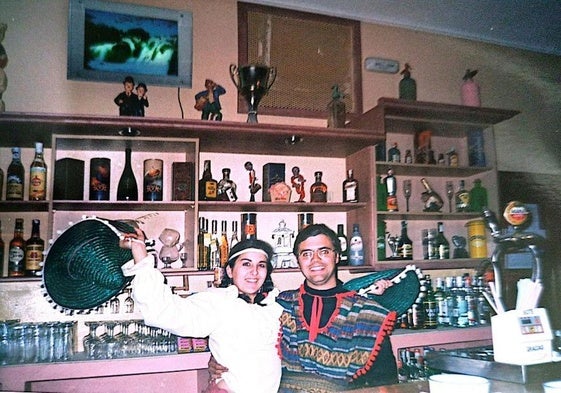 Isa y Juampe, en los primeros años de La Cascada