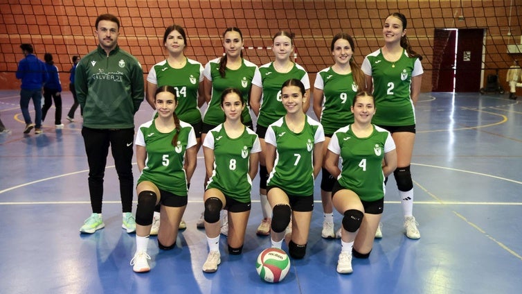 Los equipos de voleibol acaban la liga con victoria y derrota