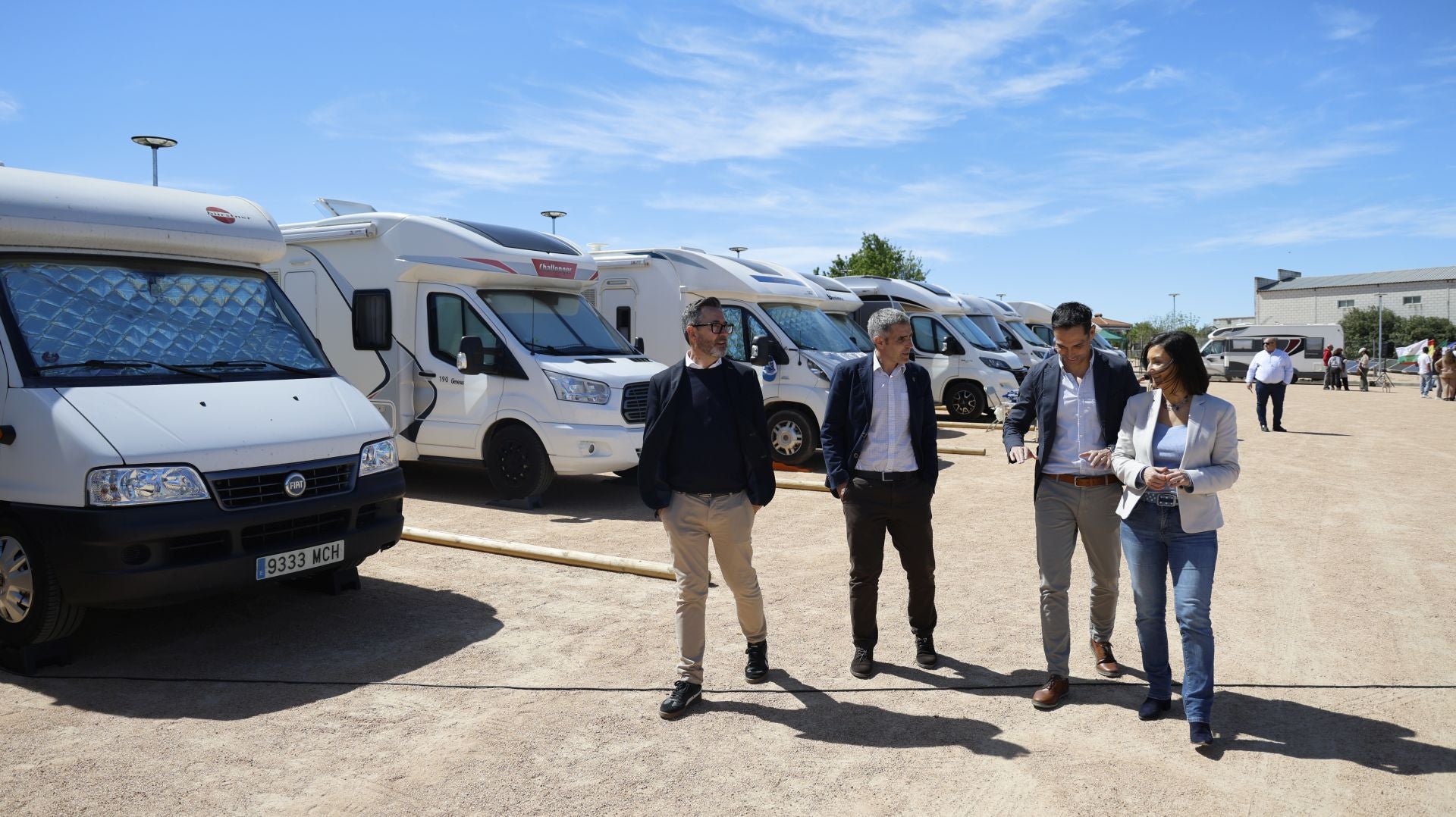 Inauguración del Parking de Autocaravanas