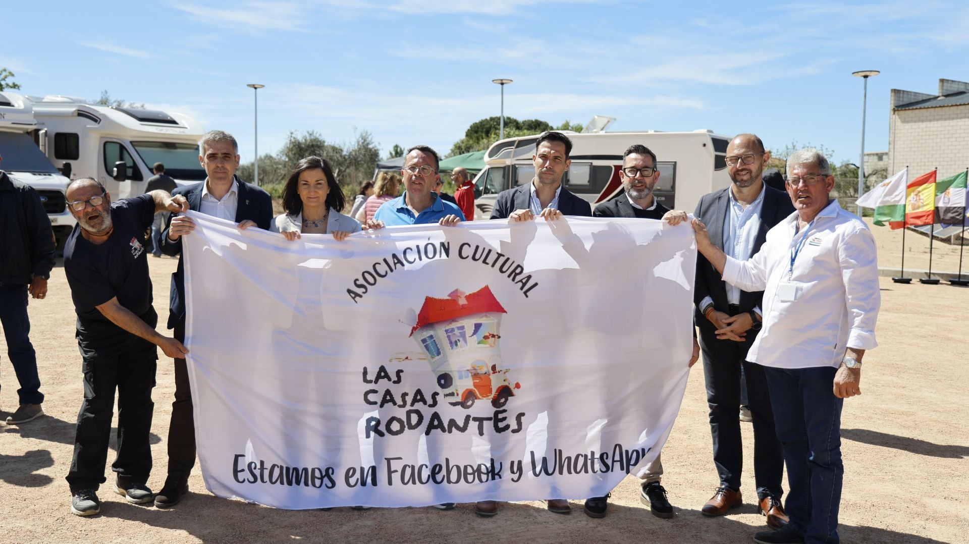 Inauguración del Parking de Autocaravanas