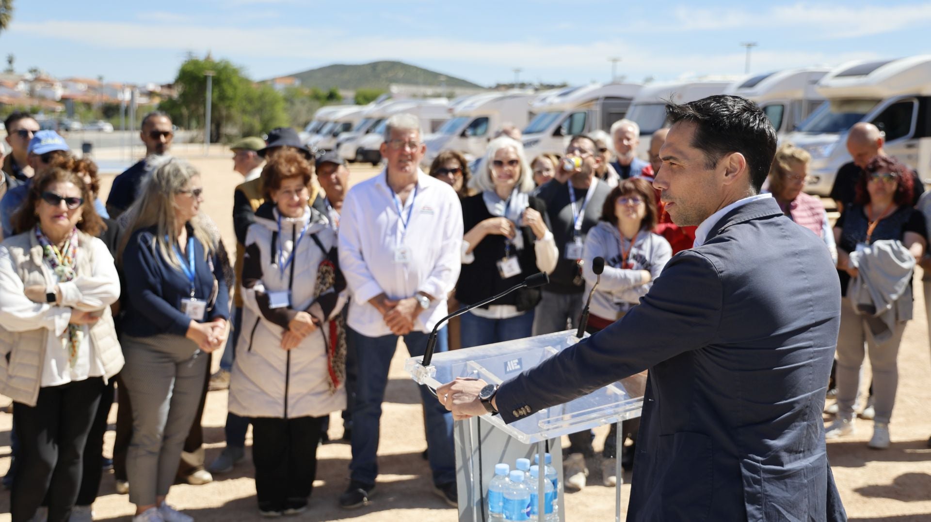 Inauguración del Parking de Autocaravanas