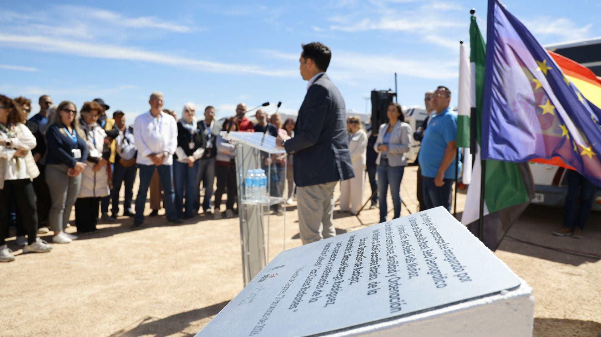 Inauguración del Parking de Autocaravanas