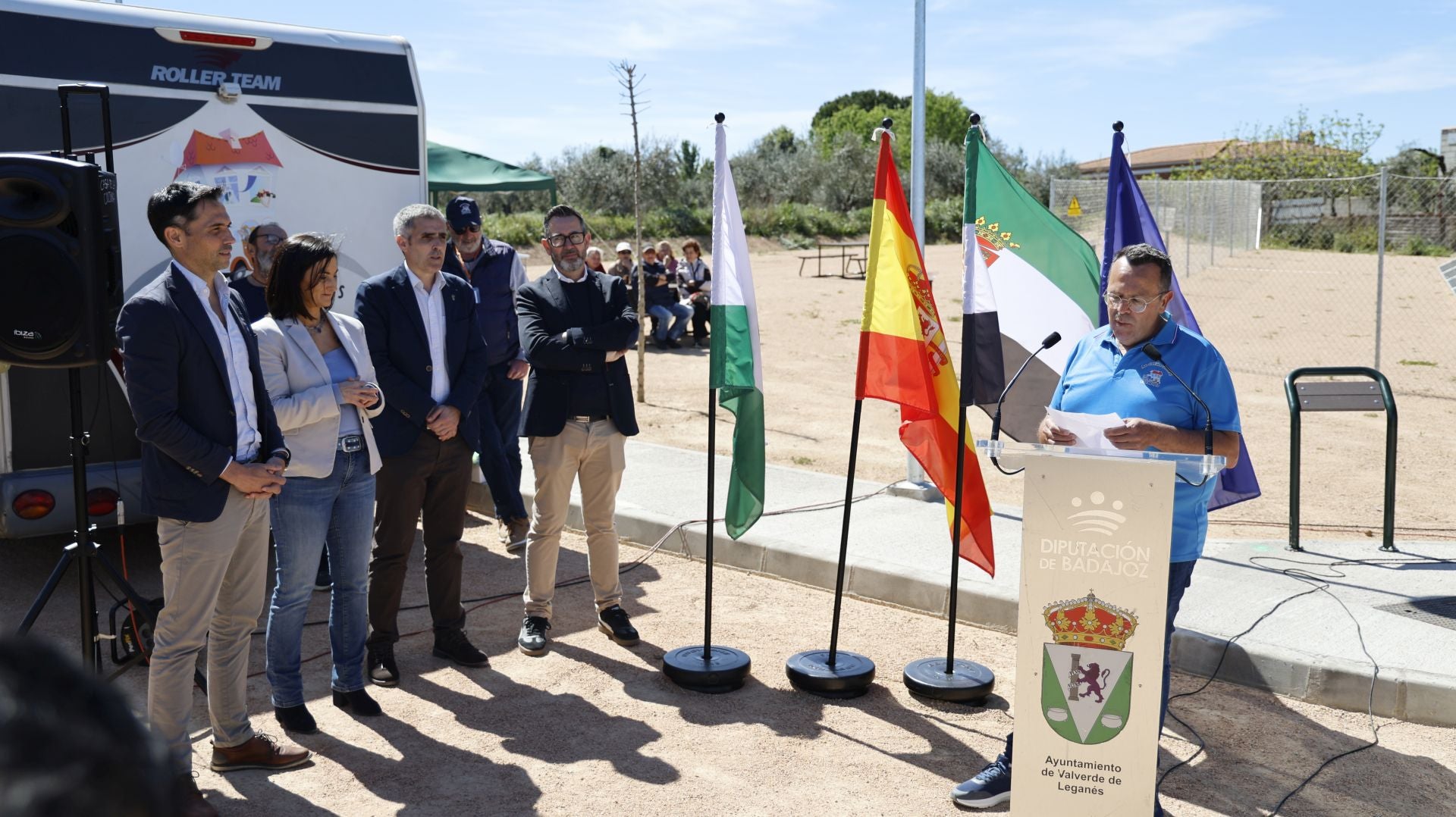 Inauguración del Parking de Autocaravanas