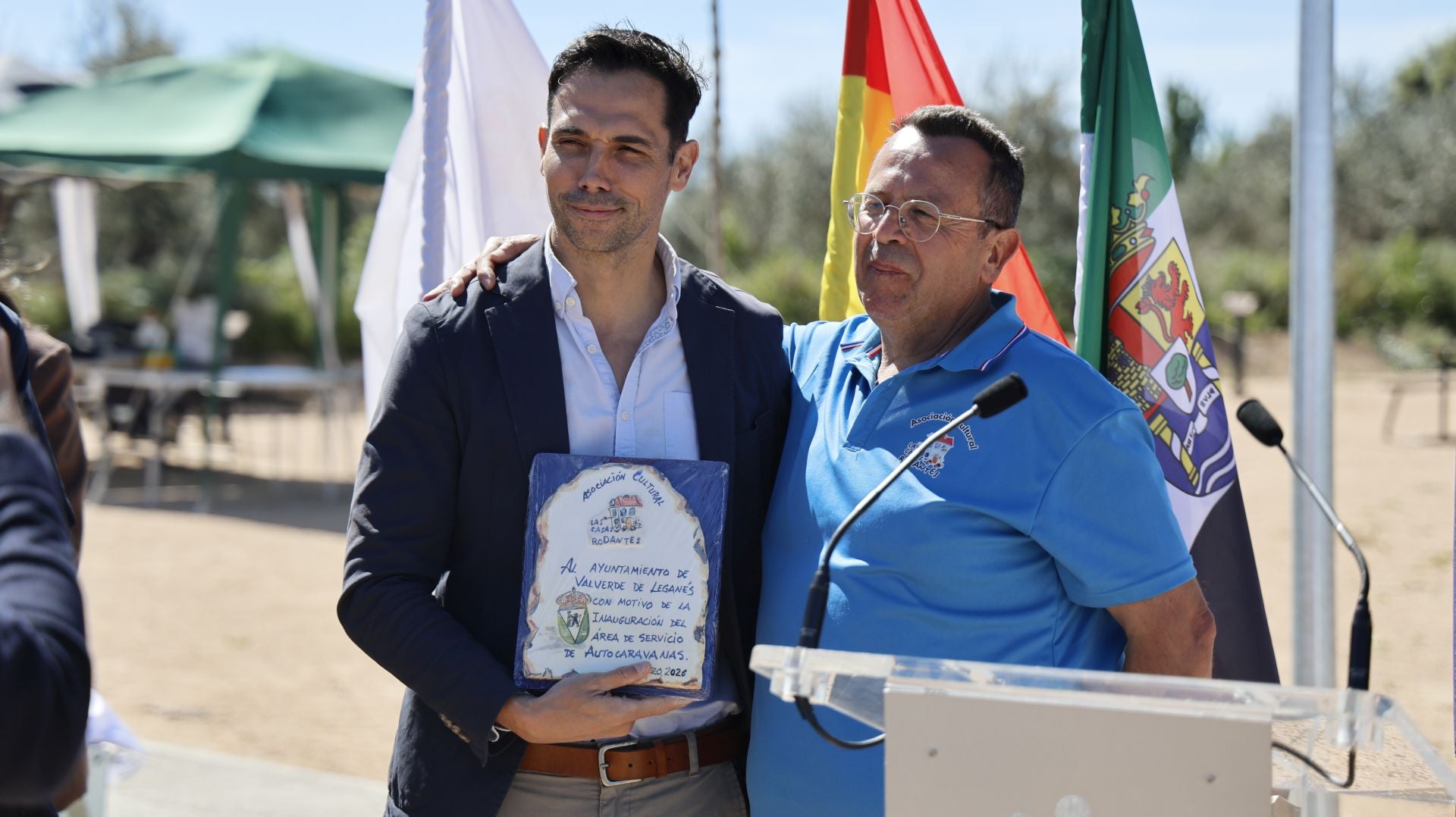 Inauguración del Parking de Autocaravanas