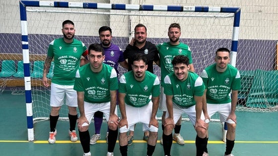 Equipo que viajó a Montijo