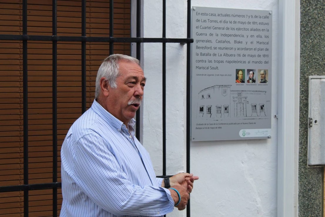 'Antes y después de la Batalla de La Albuera en Valverde de Leganés'