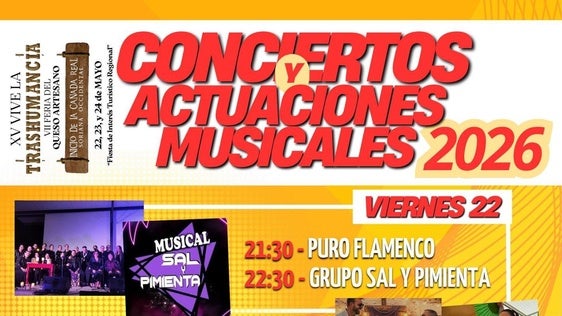 La Trashumancia contará con una amplia y variada programación musical