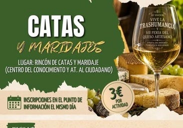 Las catas y maridajes volverán a ser protagonistas en la Trashumancia
