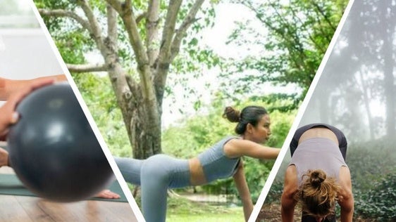Regresan las clases matinales de pilates en la piscina