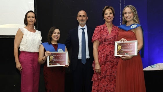 Rocío Cuenda y Míriam Valle han logrado matrícula de honor en Bachillerato