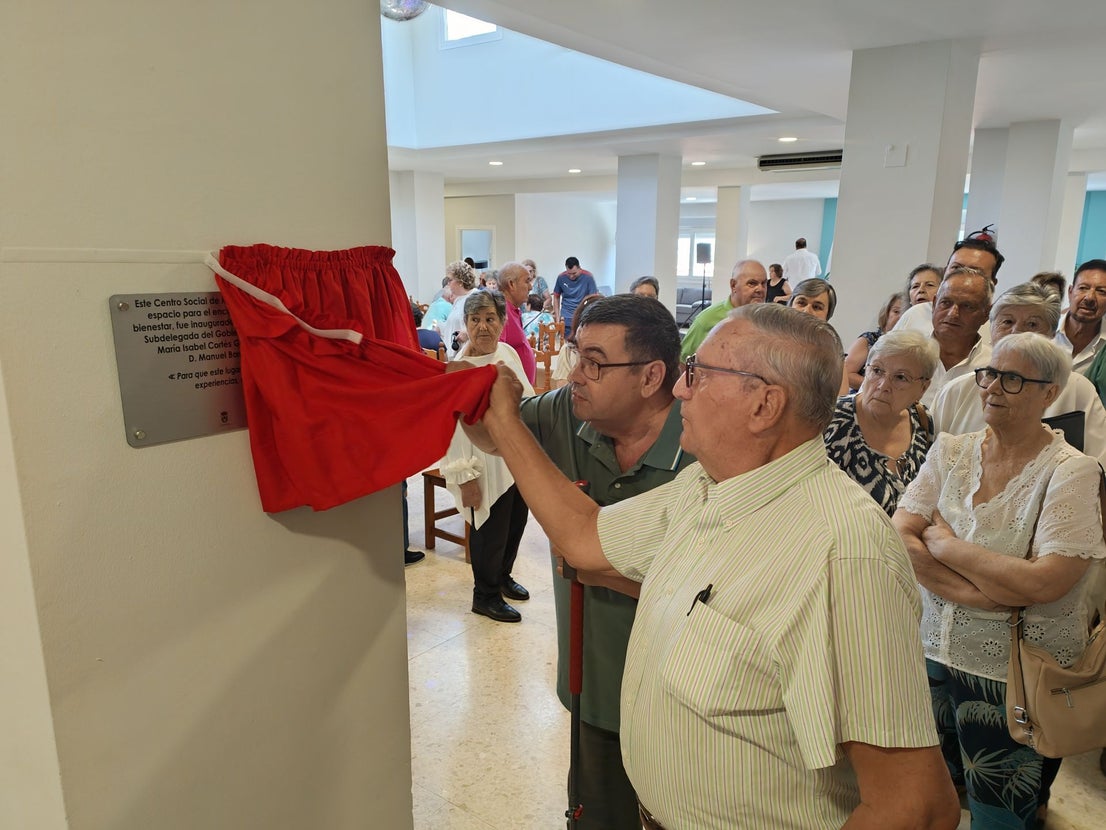 Inauguración del Centro Social del Mayor