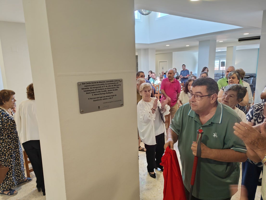 Inauguración del Centro Social del Mayor