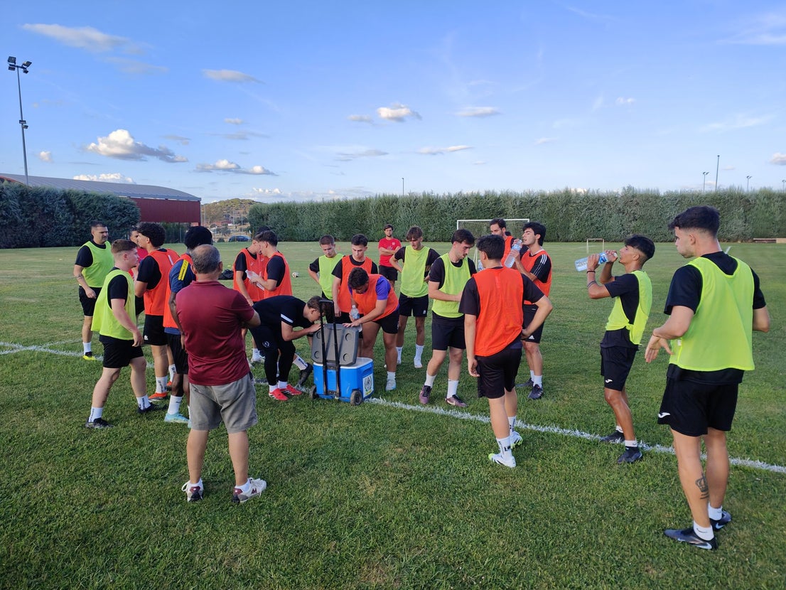 Primeros entrenamientos del Racing CP Valverdeño