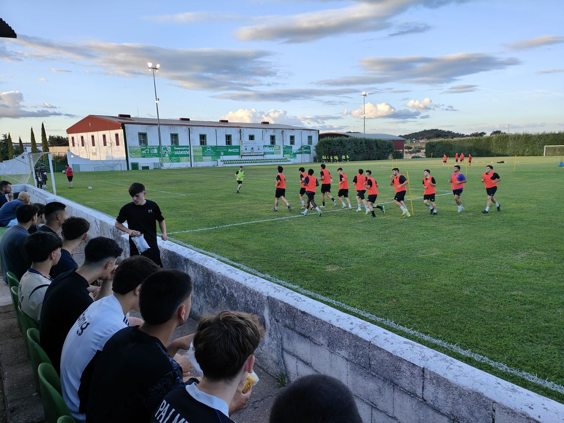 Primeros entrenamientos del Racing CP Valverdeño