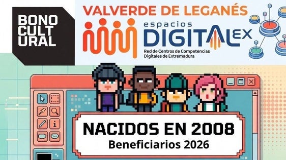 El Espacio Digital local ayuda a solicitar el Bono Cultural Joven 2026