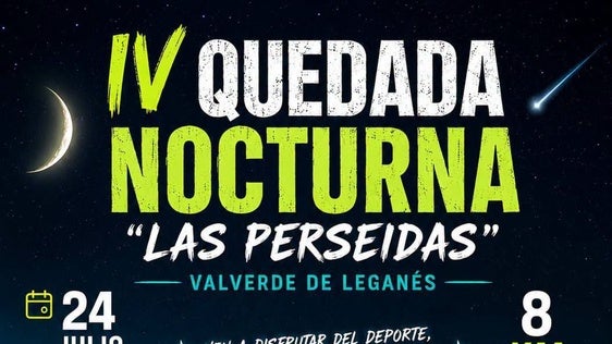 Esta noche vuelve La Quedada Nocturna 'Las Perseidas'