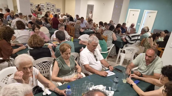 Cena de Convivencia en la Semana del Mayor