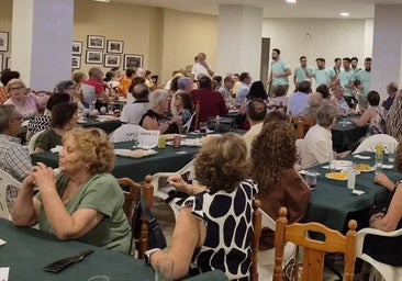 Durante la actuación de Los Escusaos