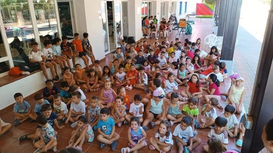 Durante una de las fiestas en la primera quincena