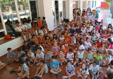 Durante una de las fiestas en la primera quincena