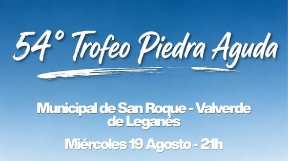 Esta tarde el Racing disputa el 54º Trofeo Piedra Aguda
