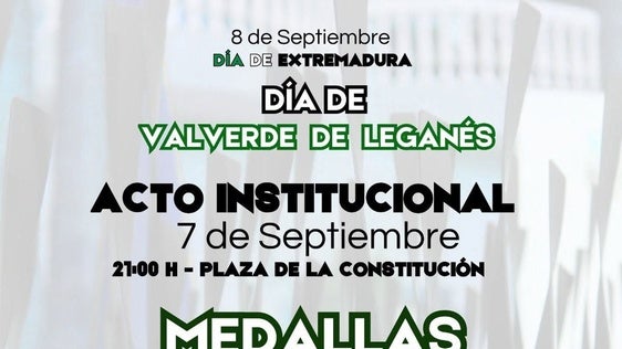 La Hermandad del Santísimo Cristo de la Misericordia y la Hermandad de Donantes de Sangre, Medallas de Valverde de Leganés 2026