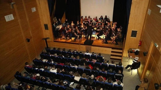 Durante uno de los conciertos