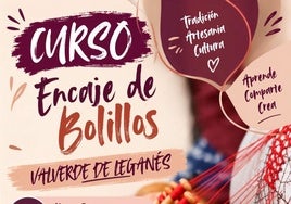 El curso de encaje de bolillos tendrá dos modalidades
