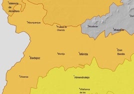 Alerta naranja por lluvias y tormentas en Valverde
