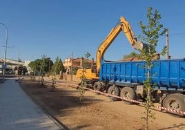 Durante los trabajos