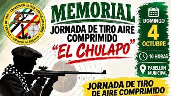 Este domingo es la jornada de tiro de aire comprimido