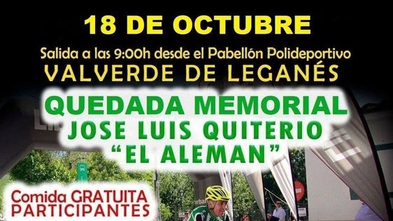 Este domingo hay una cita con el ciclismo y 'El Alemán'
