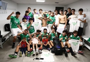 Los cadetes dedicaron su victoria a Rubén