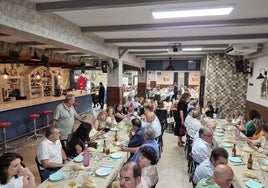 Durante la cena