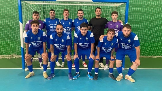Equipo que viajó a Zahínos