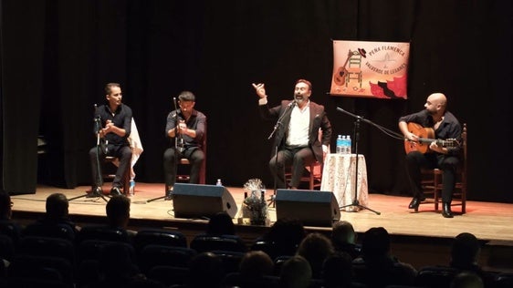 Durante la actuación