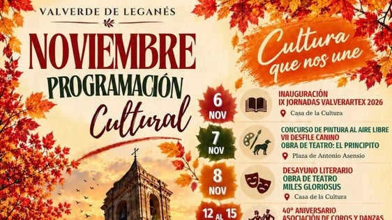 Valverde llena noviembre de cultura, talento y actividades