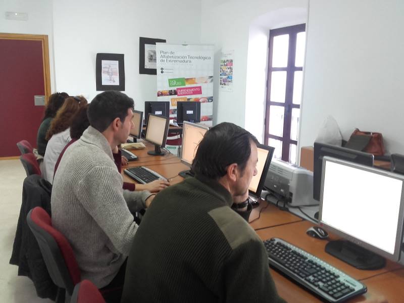 Uno de los cursos en marcha