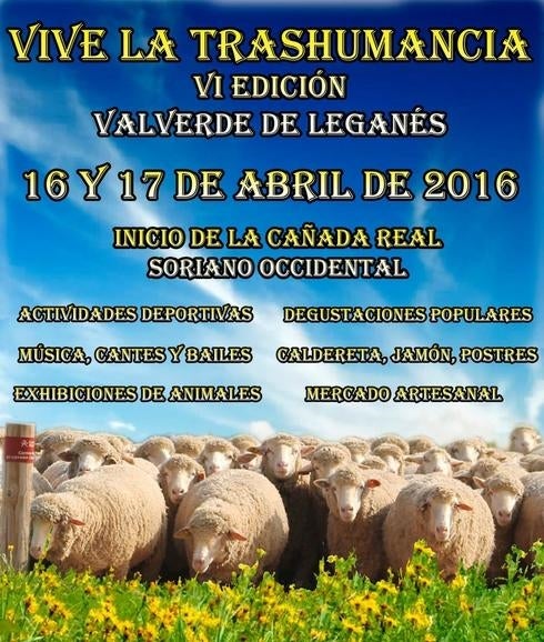 Los días 16 y 17 de abril la localidad acogerá la VI edición de Vive la Trashumancia