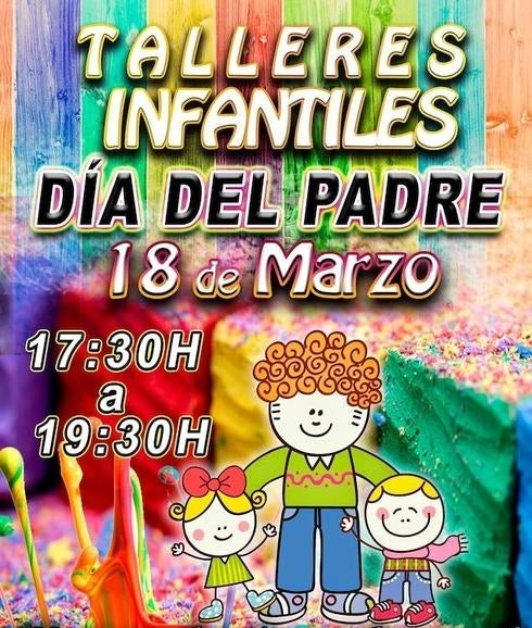 Este viernes, talleres infantiles “Día del Padre”