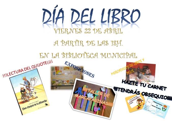 La biblioteca municipal celebra el Día del Libro