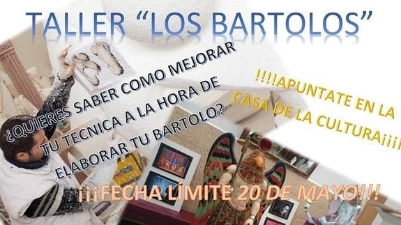 La Universidad Popular organiza un taller de elaboración de Bartolos